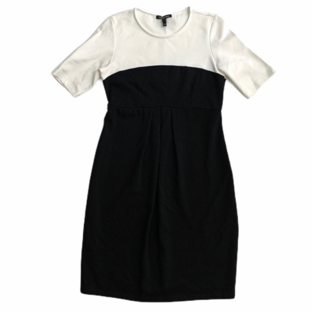 Isabella Oliver black white Laela maternity dress women’s sz 2